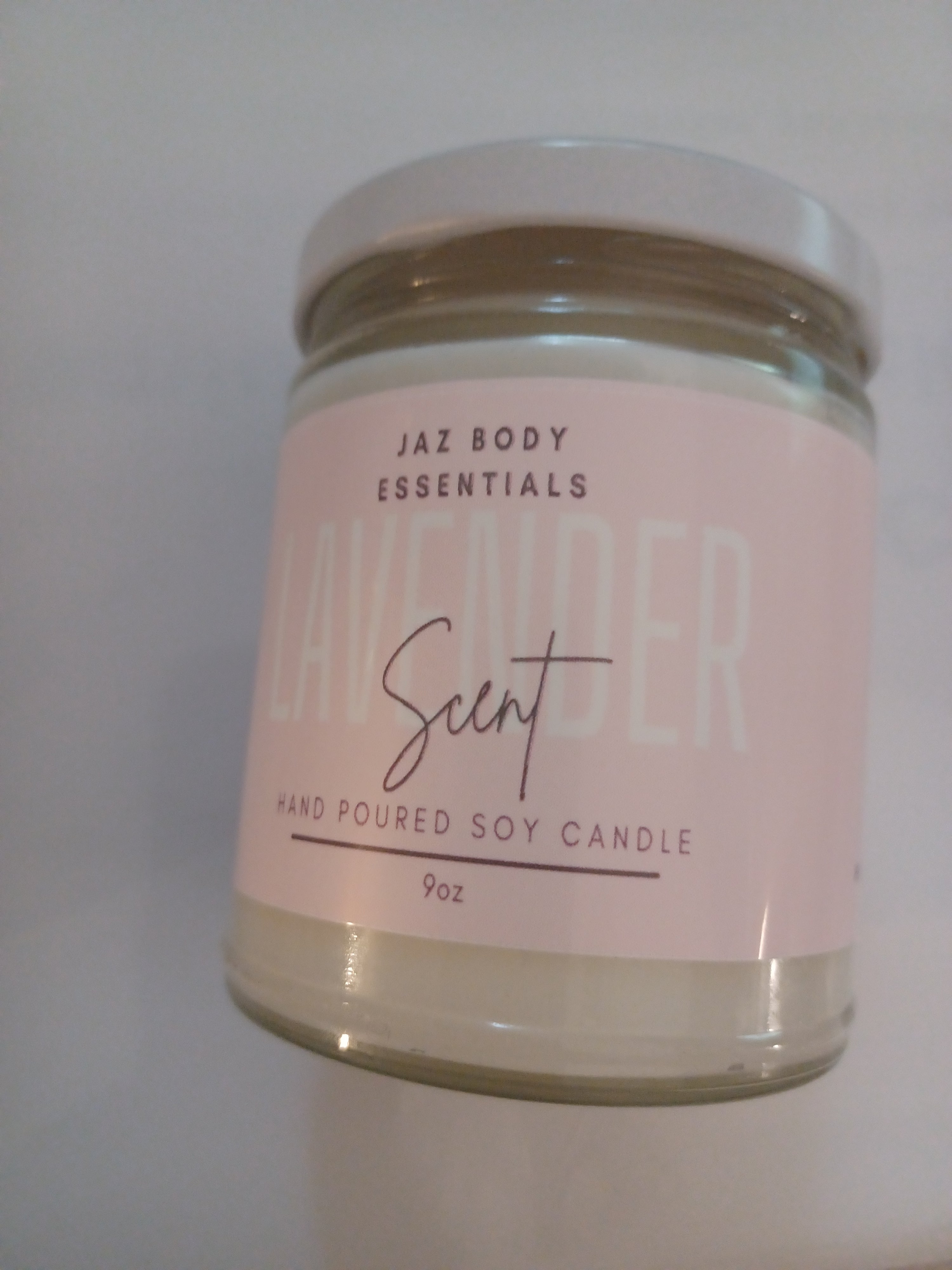 Simply Lavender Soy Aromatherapy Candle