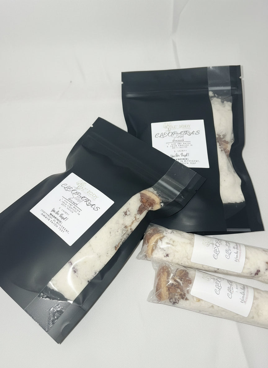 Lavender and Hibiscus Milk Bath Soak, Various Options,  Cleopatra Milk Bath